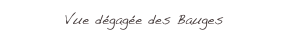 Vue dégagée des Bauges