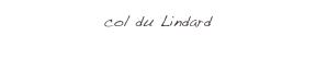 col du Lindard